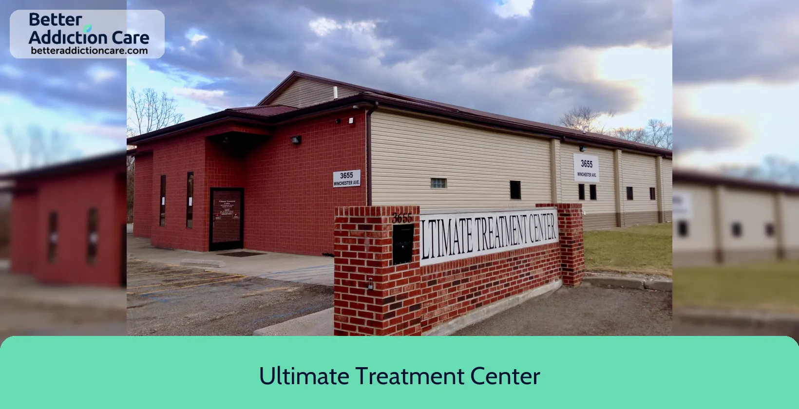Ultimate Treatment Center 3655 Winchester Avenue 1 Ultimate Treatment Center 3655 Winchester Avenue 1