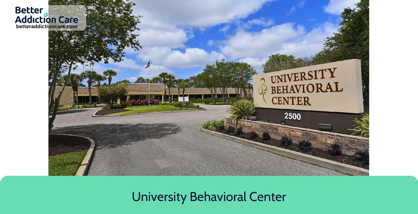 University Behavioral Center 2500 Discovery Drive 1 University Behavioral Center 2500 Discovery Drive 1