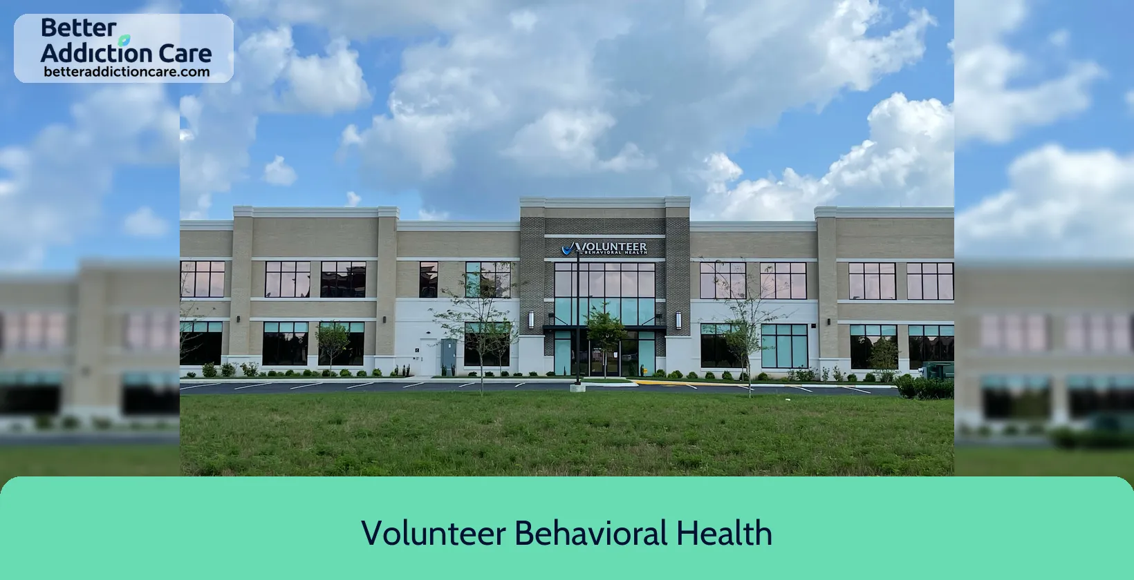 Volunteer Behavioral Health 1504 Williams Drive 1 Volunteer Behavioral Health 1504 Williams Drive 1