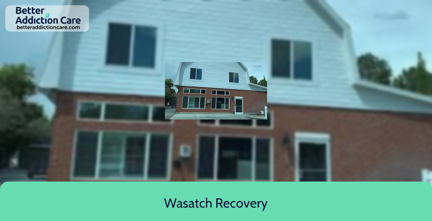 Wasatch Recovery 8420 South Wasatch 1 Wasatch Recovery 8420 South Wasatch 1
