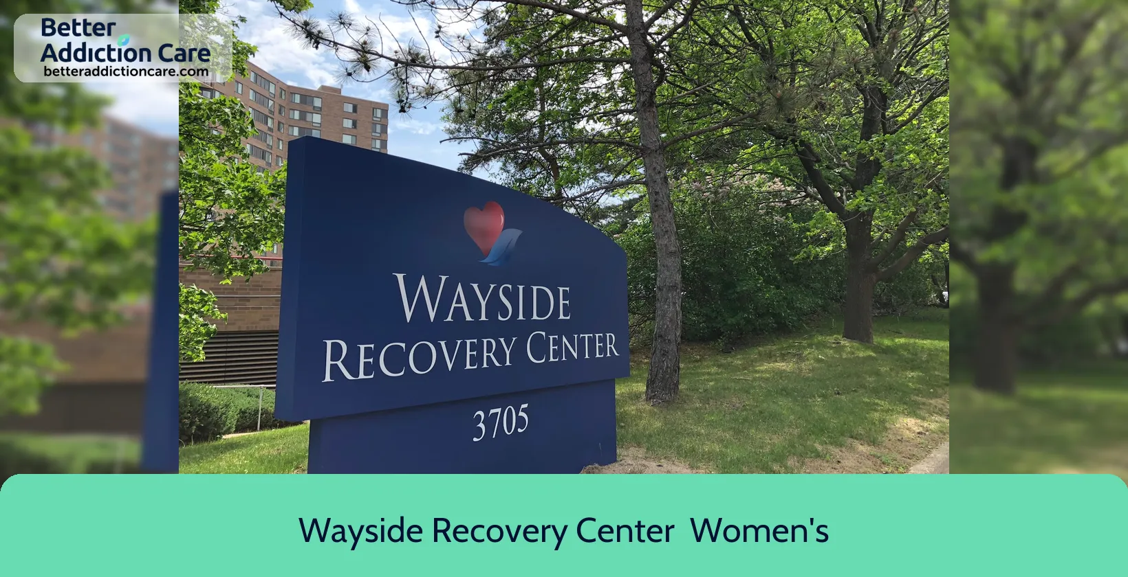 Wayside Recovery Center 3705 Park Center 1 Wayside Recovery Center 3705 Park Center 1