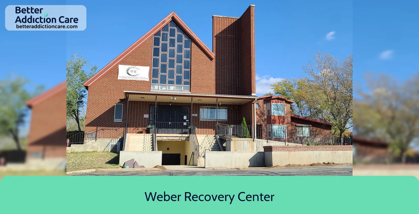 Weber Recovery Center 2740 Pennsylvania Avenue 1 Weber Recovery Center 2740 Pennsylvania Avenue 1