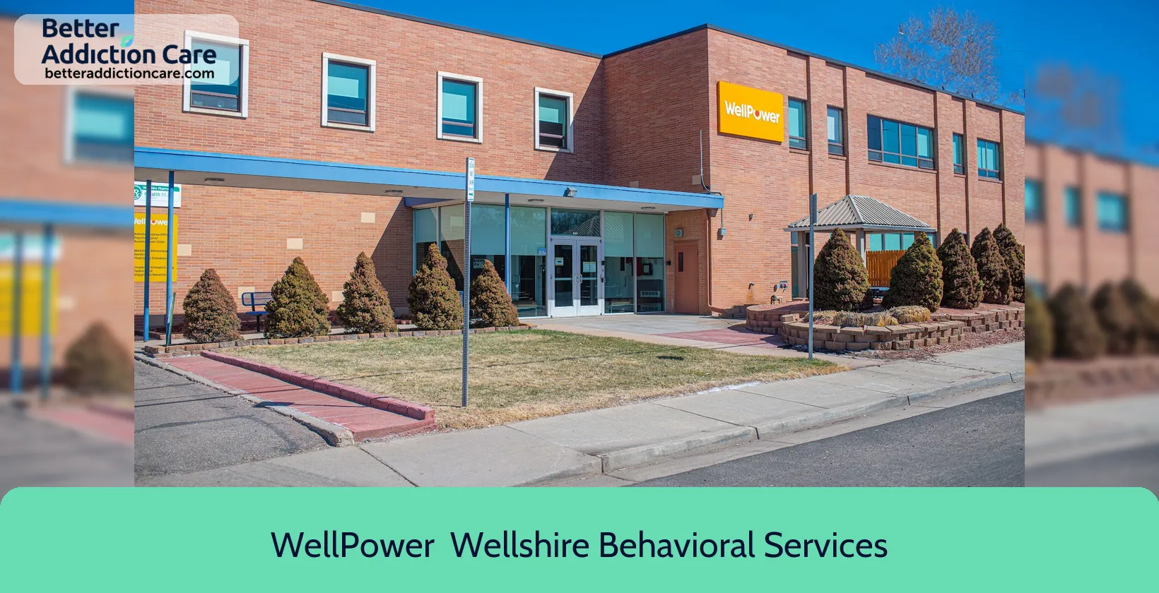WellPower Wellshire 4141 East Dickenson 1 WellPower Wellshire 4141 East Dickenson 1