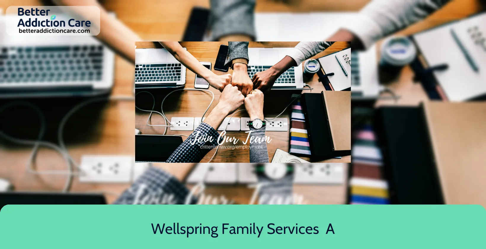 Wellspring Family Services 1596 Washington Boulevard 1 Wellspring Family Services 1596 Washington Boulevard 1