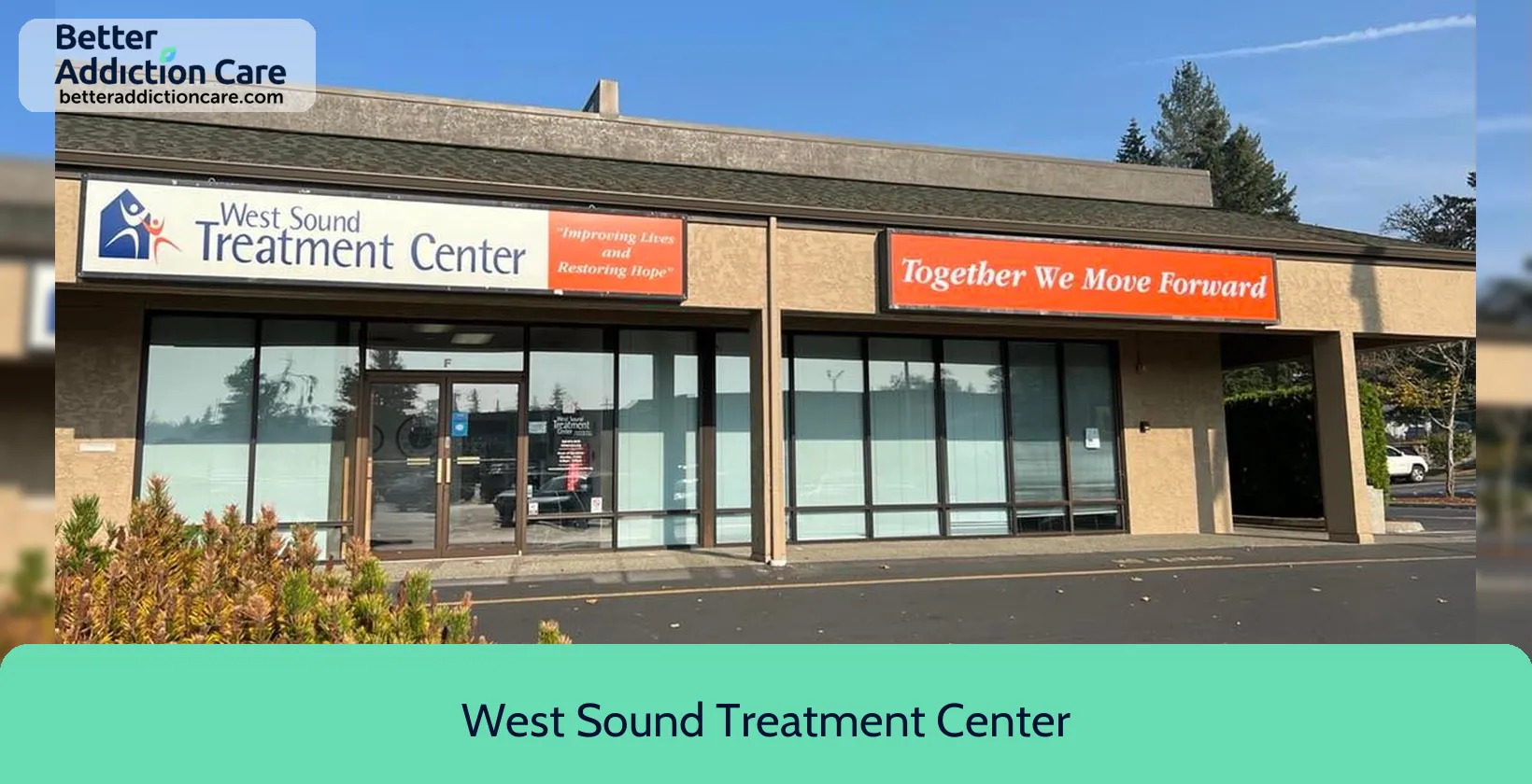 West Sound Treatment 4060 Wheaton Way 1 West Sound Treatment 4060 Wheaton Way 1