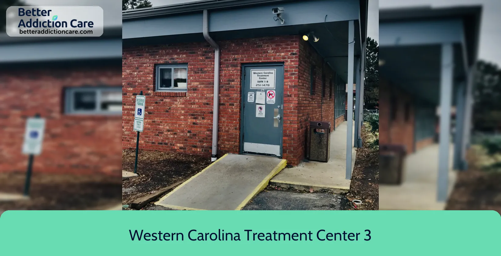Western Carolina Treatment 3 Doctors Park 1 Western Carolina Treatment 3 Doctors Park 1