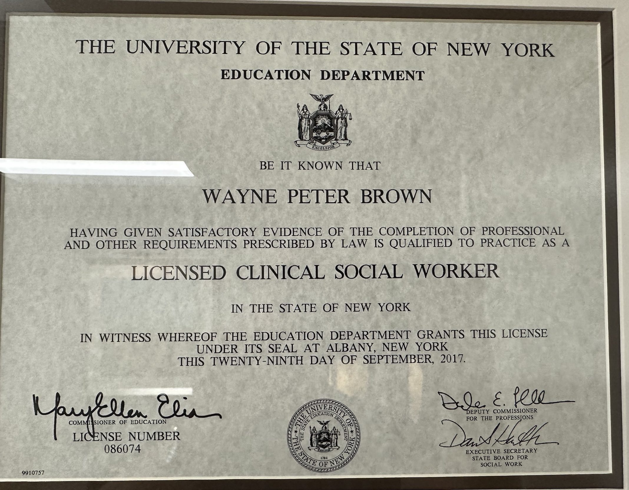 Certification Certification